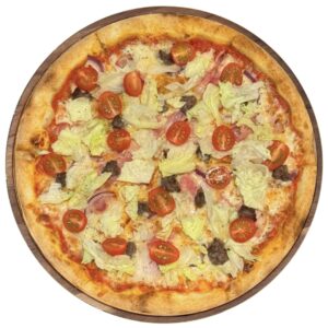 Burger pizza