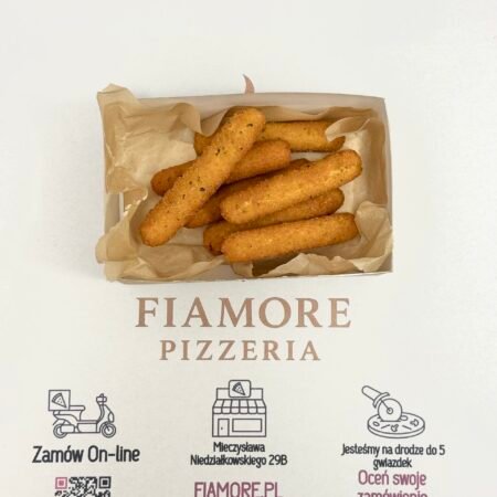 Paluszki z mozzarellą